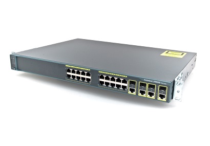 Cisco WS-C2960G-24TC-L Catalyst 2960 24 10/100/1000, 4 T/SFP LAN Base 