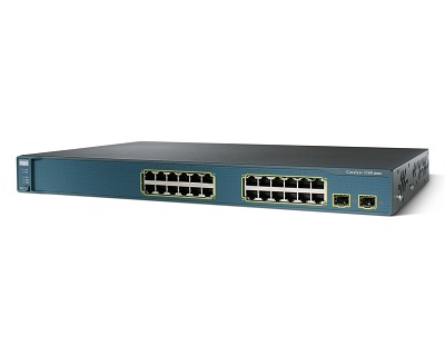 Cisco WS-C3560-24TS-E Catalyst 3560 24 10/100 + 2 SFP + IPS Image 
