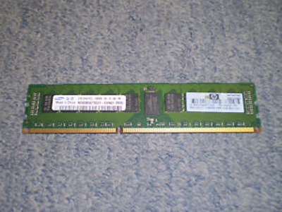 500656-B21 HP 2GB 2RX8 PC3-10600R MEMORY MODULE 500202-061 501533-001 LOT OF 2