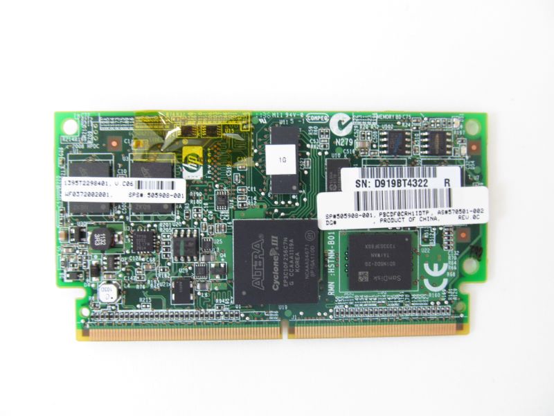 HP 610673-001 512MB 36IN FLASH BACKED WRITE CACHE 184-PIN MODULE FOR B-SERIES SMART ARRAY