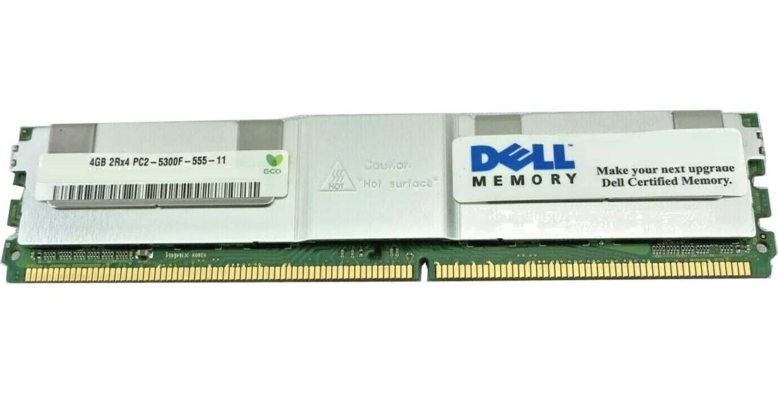 Dell SNP9F035CK2/8G 4GB 2Rx4 PC2-5300F DDR2 9F035 Server Memory (Refur –  Voyage Technologies