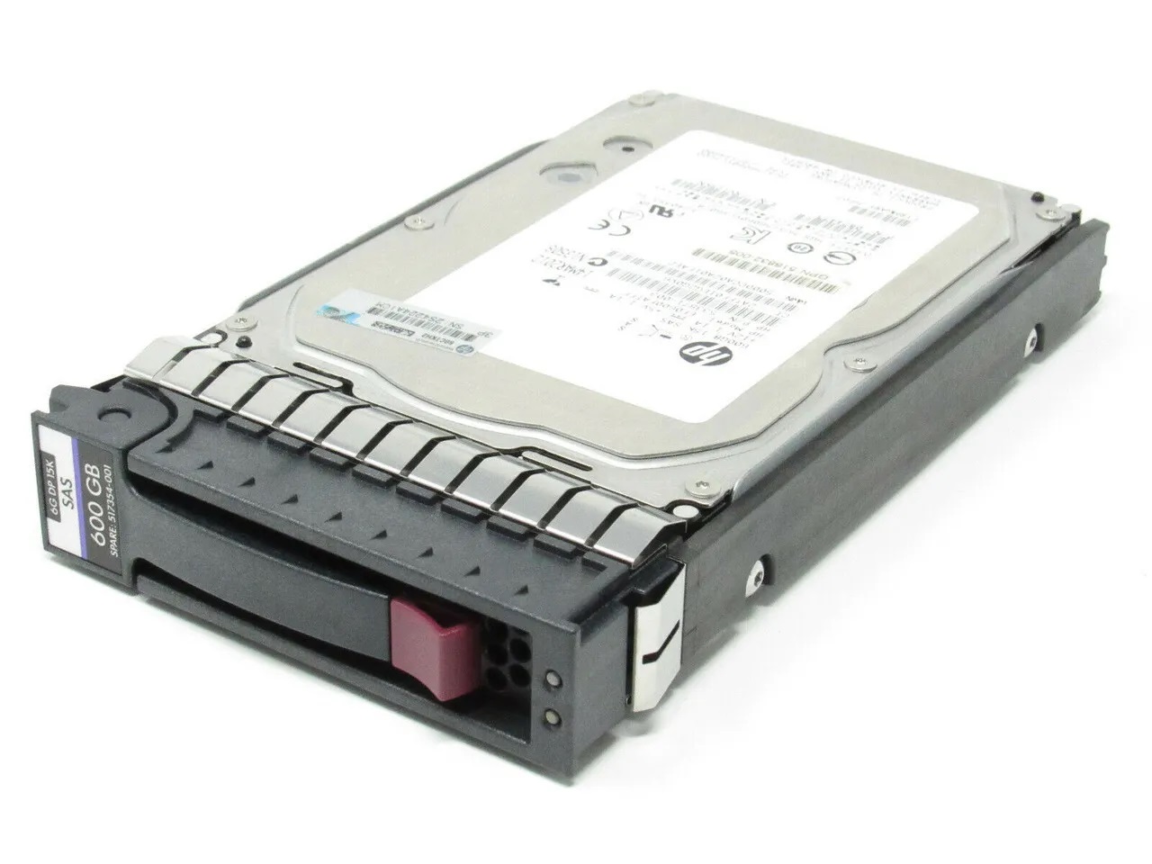 HP 516810-003 Dual Port 600GB 15k 6G Lff SAS Ent Hdd