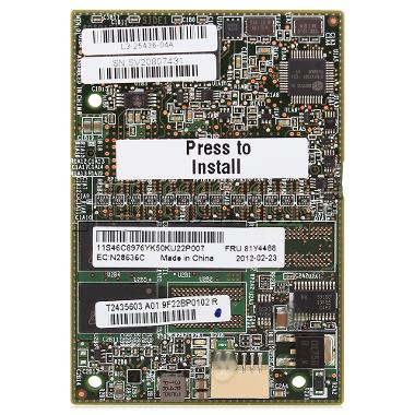 SERVERAID 81Y4487-02 ServeRAID M5100 Series 512MB Flash//RAID 5 Upgrade for IBM System