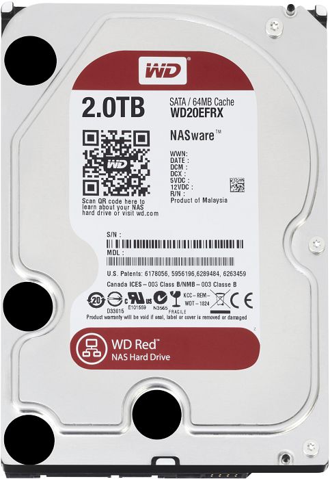 Wd Red Wdefrx 2tb Nas Intellipower Sata 6gb S 3 5 Internal Hdd Serversupply Com