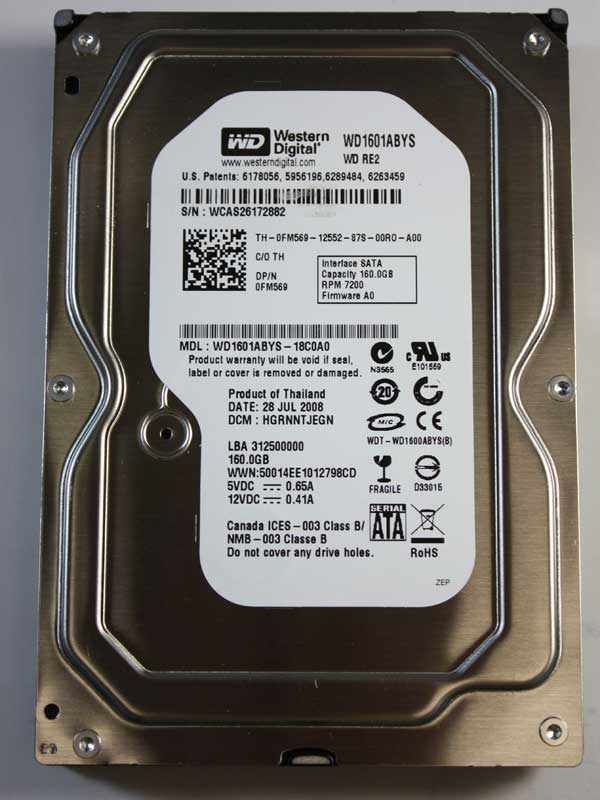 WD1601ABYS