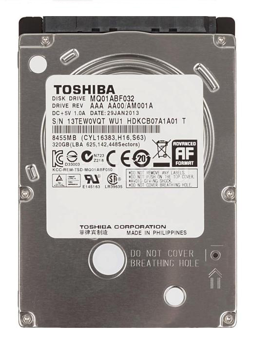 TOSHIBA MQ01ABF032 HYBRID 320GB-5400RPM SSD Search Page.