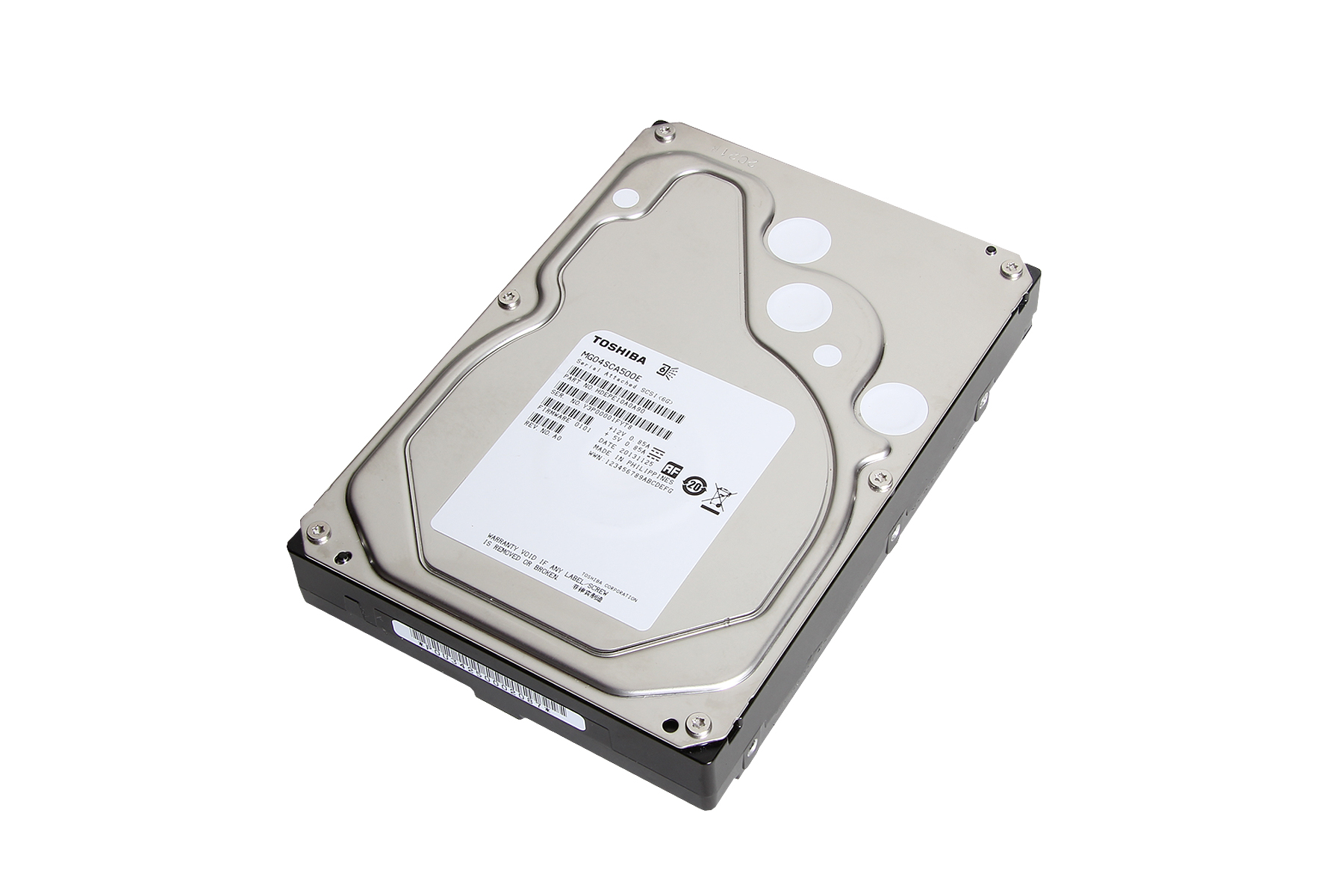 Toshiba MG04ACA400E 4TB 7.2K 128MB SATA 6Gb/s 3.5inch HDD