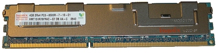 Hynix PC3-8500R 4GB Server Memory RAM 100GB HMT151R7BFR4C-G7 Lot of 25 
