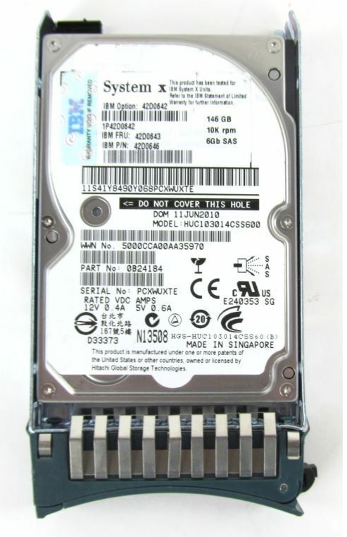 BF146DA47C HP-Compaq 146GB 15K RPM Dual-Port 2GBit Hot-Swap Fiber Certified Refurbished 