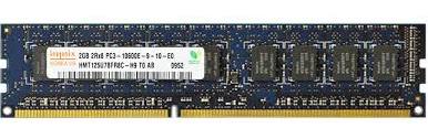HMT125U7BFR8C-G7 2GB Hynix PC3-8500E DDR3-1066 Memory Module 2RX8 ECCTested 