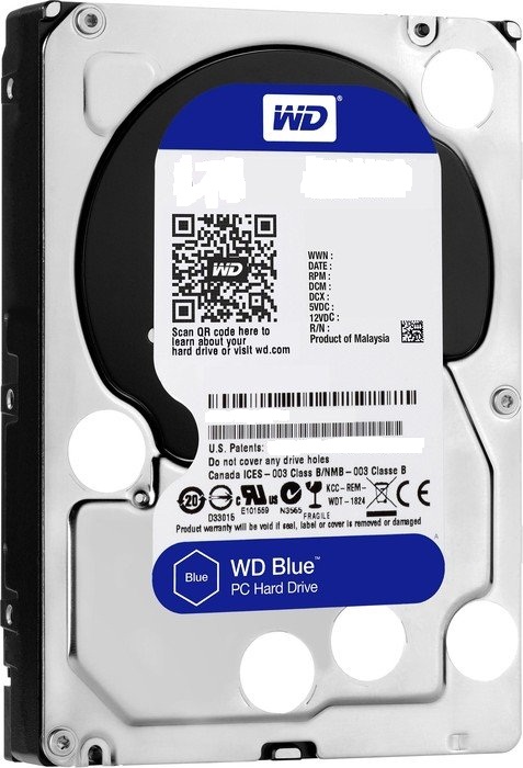 WD BLUE WD20EZRZ 2TB SATA 6Gb/s 5.4K 3.5" Desktop Hard Drive ...