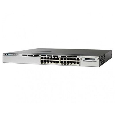 Cisco Catalyst WS-C3850-24P-L Managed Switch 24 PoE+ Ethernet Ports