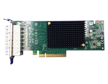 Lenovo LPE31004-M6-EIO Emulex LightPulse LPE31004-M6-EIO 4-Port 16Gb Fibre Channel Adapter without piping For Storwize V7000 For Storwize V7000