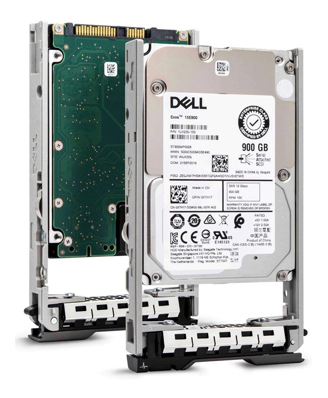 Dell XTH17 gen 13 900GB 15k sas 12gbps 512n 2.5in hot swap hard 