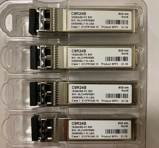 HP E7Y09A 793443-001 16Gb SFP SW Short Wave Transceiver XCVR-E AFBR - Foto 5