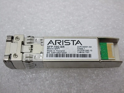 16x genuine Arista SFP-10G-SR XVR-00001-02 10GB 10Gbe 850nm 300m SFP modules 