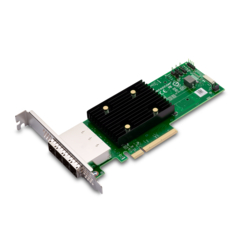 Broadcom 05-50075-00 9500-16E 16-Port Ext 12Gb/s SAS/SATA/PCIe (NVMe) Tri-Mode HBA