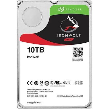 Seagate IronWolf ST10000VN0008 10TB SATA 3.5 HDD —