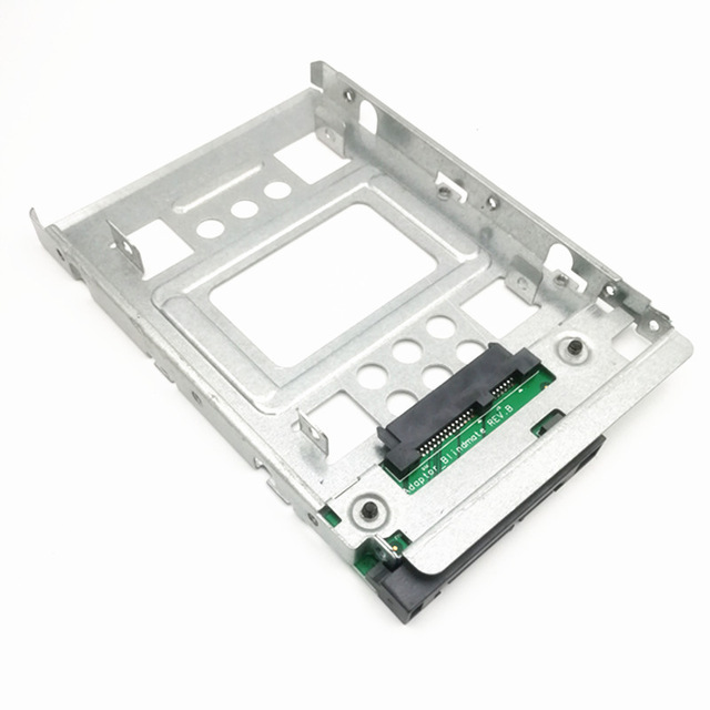 Hp 001 Sas Sata Ssd 2 5 To 3 5 Adapter Bracket Serversupply Com Hp 001 Sas Sata Ssd 2 5 To 3 5 Adapter Bracket Serversupply Com