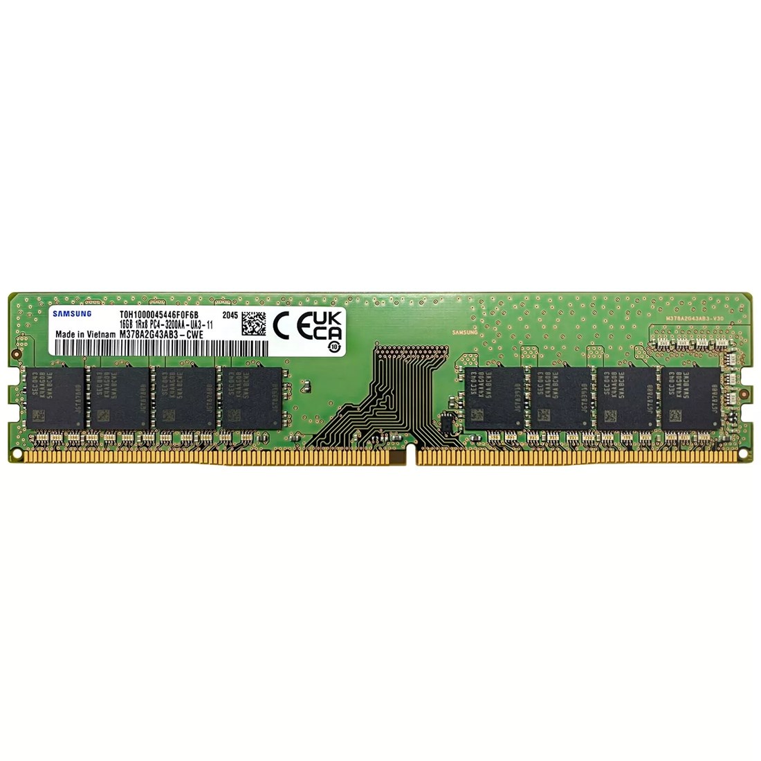 Samsung M378A2G43AB3-CWE 16GB PC4-25600 DDR4-3200Mbps 1RX8 Memory New