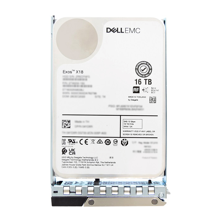 Dell EMC 400-BHJH 16TB 7.2K RPM SAS 12Gbps 512e 3.5in Hot-plug