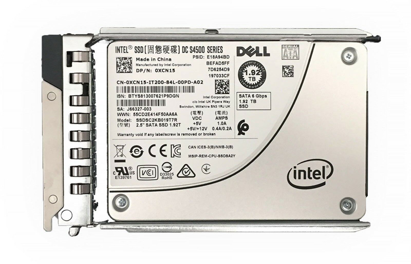 PC/タブレット ノートPC Dell XCN15 1.92tb Sata-6gbps Read-Intensive TLC 2.5