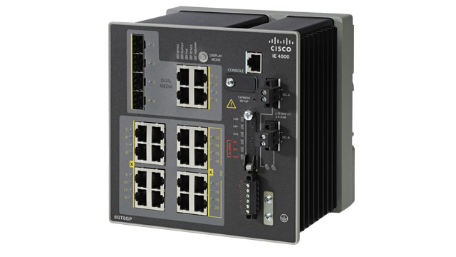 Cisco IE-2000-16TC-G-N IE2000 switch with 16FE Copper 2GE