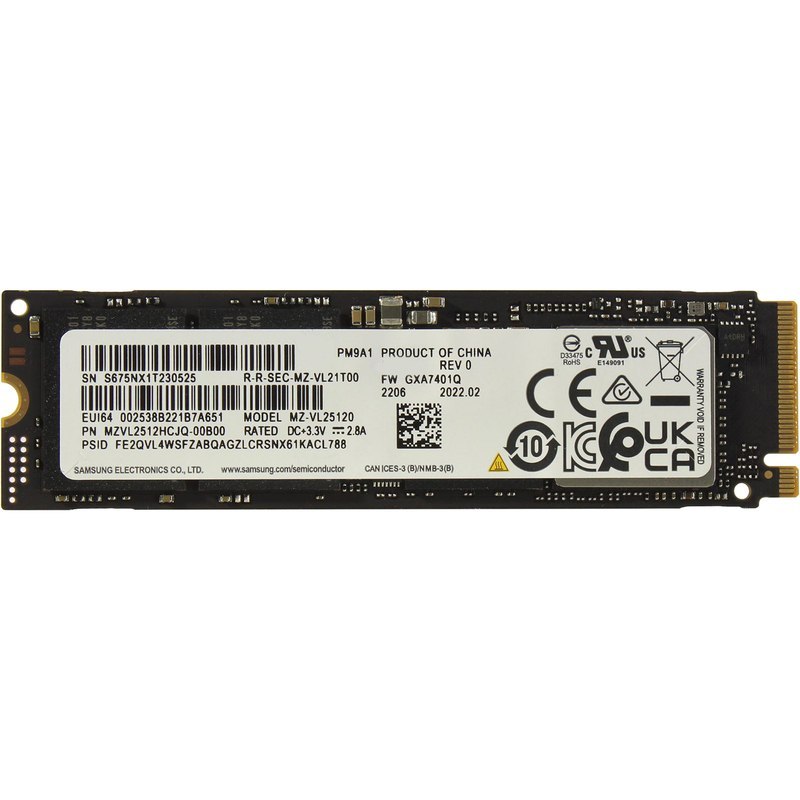 Dell M.2 PCIe NVME Gen 3x4 Class 40 2280 SSD - 1To
