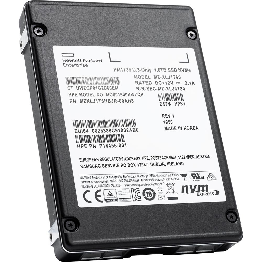 Samsung PM1735 MZPLJ1T6HBJR-00007 SSD 1.6 TB PCIe 4.0 x8