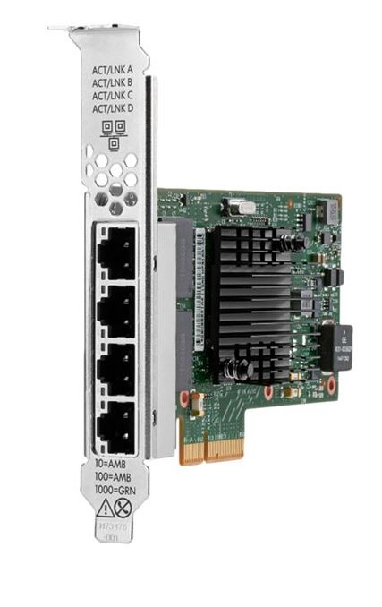 HPE P51178 B21 Broadcom BCM5719 Ethernet 1Gb 4 Port Base T Adapter HPE P51178 B21 Broadcom BCM5719 Ethernet 1Gb 4 Port Base T Adapter
