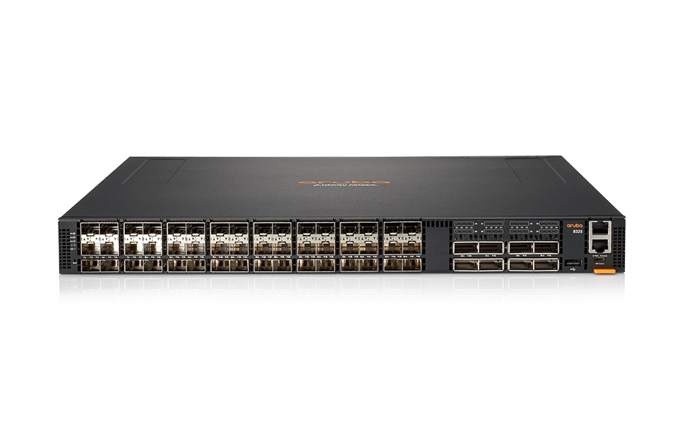 HP JL627A#ABA Aruba 8325-32C FB 6F 2PS Bdl Switch