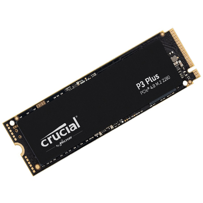 Crucial 500GB P3 Plus NVMe PCIe 4.0 M.2 Internal SSD