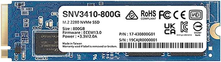 SynologyNAS キャッシュ用 NVMe SSDSynology SNV3410-800G M.2-2280 NVMe 800 通販 
