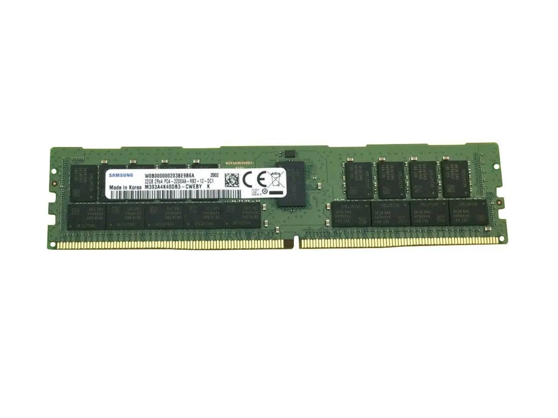 Samsung M393A4K40EB3-CWECO 32G PC4-25600 Ddr4-3200Mhz 2RX4 Ecc