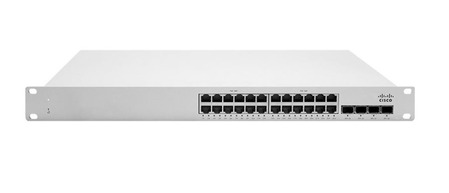 Cisco Meraki MS225-24P L2 Stck Cld-Mngd 24x GigE 370W PoE Switch New ...