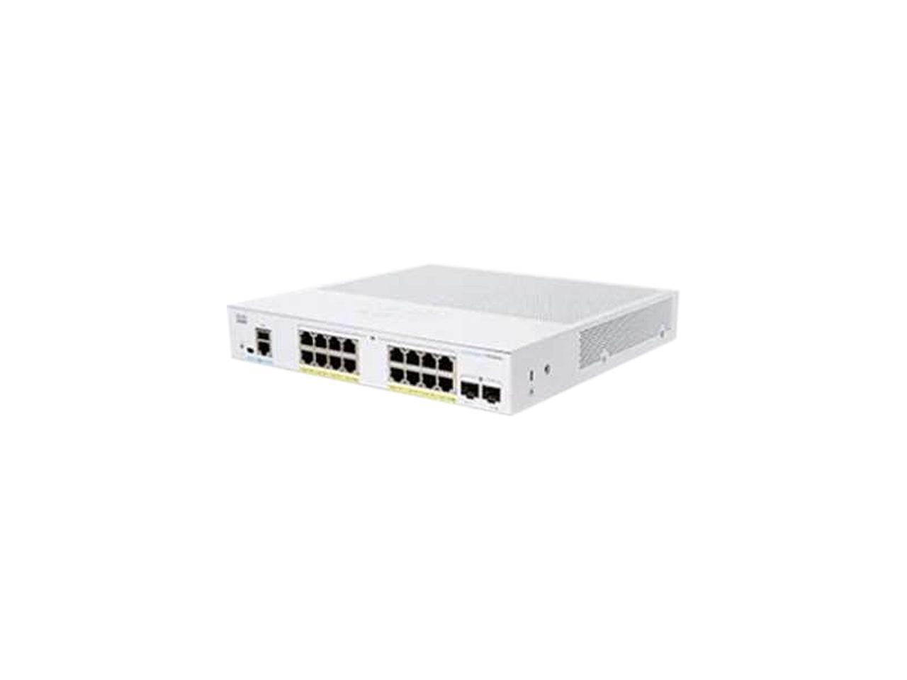 CISCO CBS250-16P-2G Switch CBS250 16x PoE+ (120W) GE + 2x SFP Ref