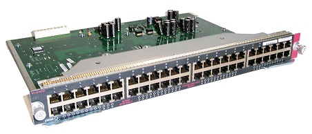 Cisco WS-X4148-RJ Catalyst 4000 Fast Ethernet Module 48 Ports(RJ-45) 