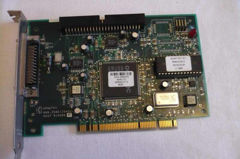 adaptec scsi card 2940u