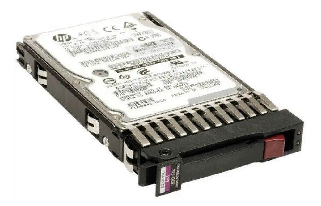 HP EG0300FBDBR Dual Port 300GB 10k 6G Sff SAS Ent Hdd