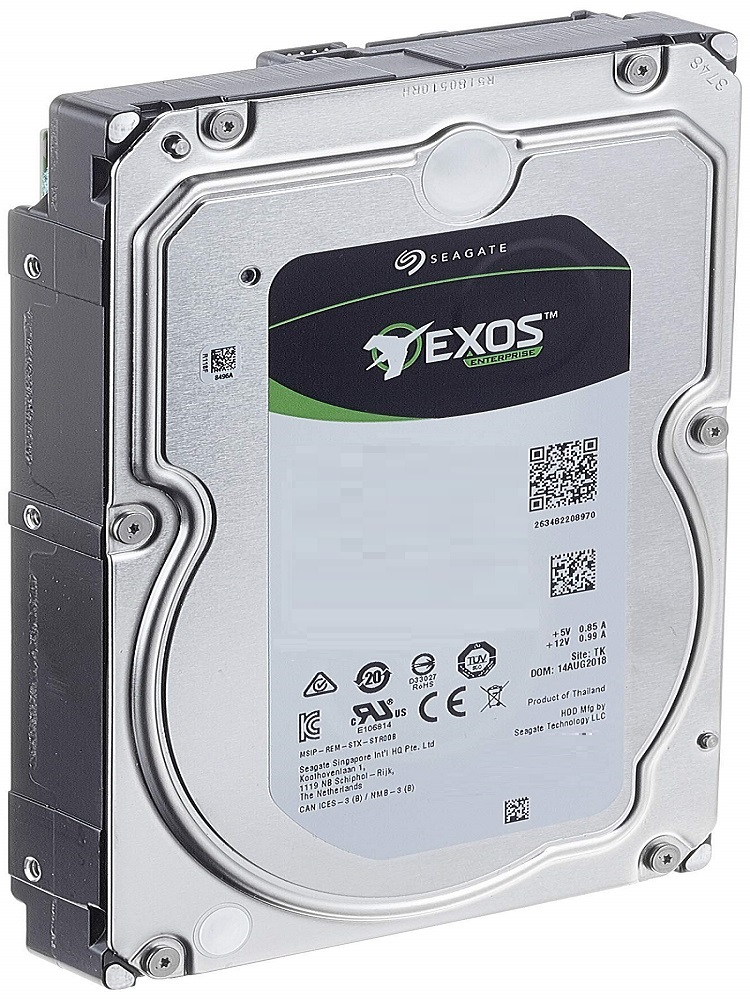 thumbnail image 2 of ST4000NM0025 Seagate 4TB 7.2K RPM 12Gbps 512n SAS 3.5 Inch Hard Drive 2 of 9
