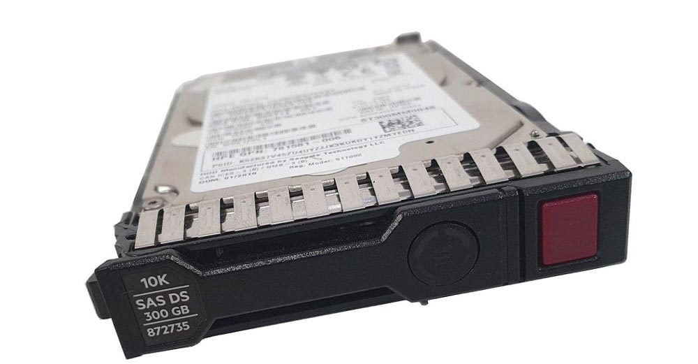 HPE EG000300JWEBF Enterprise Hard Drive 300 GB SAS 12Gb/s Refurbished