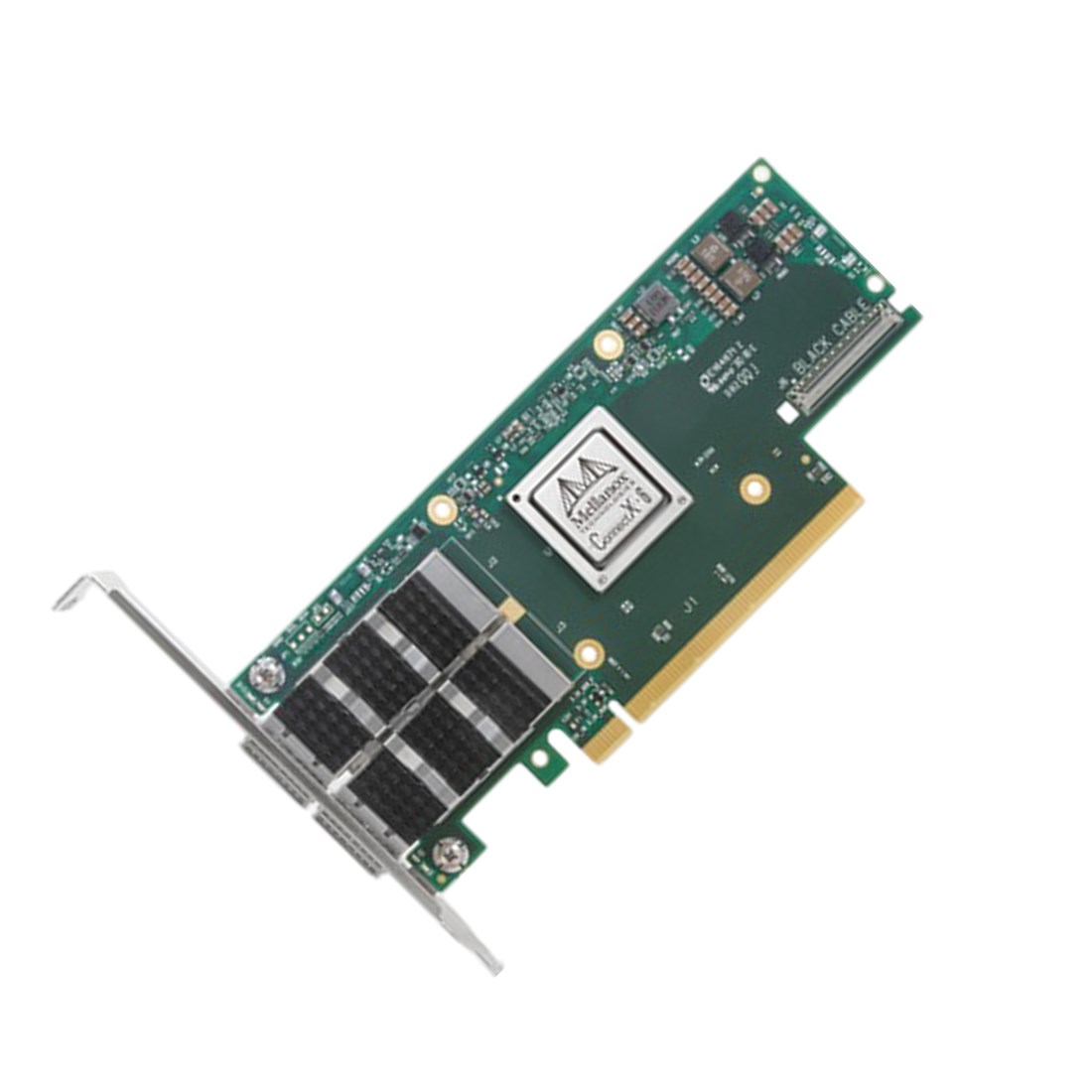 Mellanox MCX653106A-ECAT ConnectX-6 VPI Adapter Card HDR100 EDR IB and ...