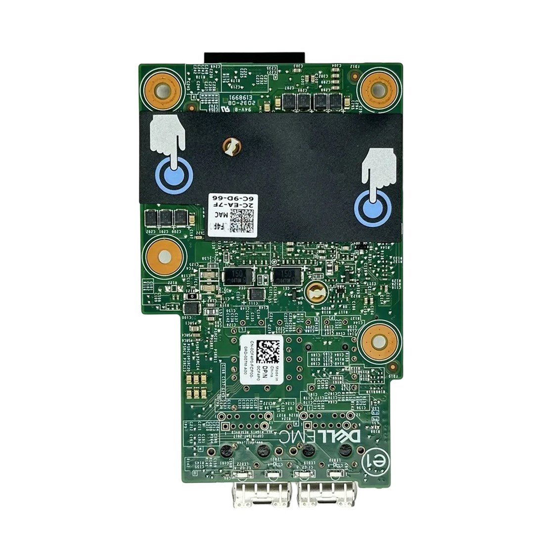 Dell WC9TR 57416 Dual Port 10 GbE SFP+ Network LOM Mezzanine Card