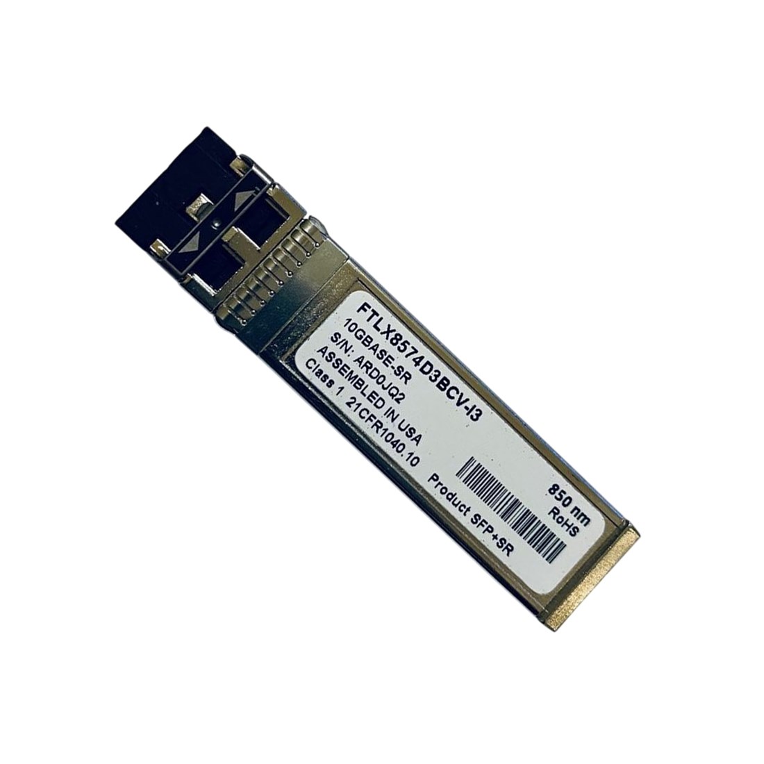 Intel FTLX8574D3BCV-I3 SFP+ Transceiver Module 1000BASE-SX, 10GBASE-SR ...