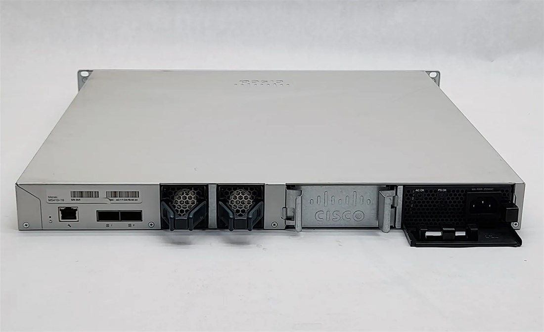 Cisco MS410-16-HW Meraki Cloud Managed Ethernet Aggregation Switch New