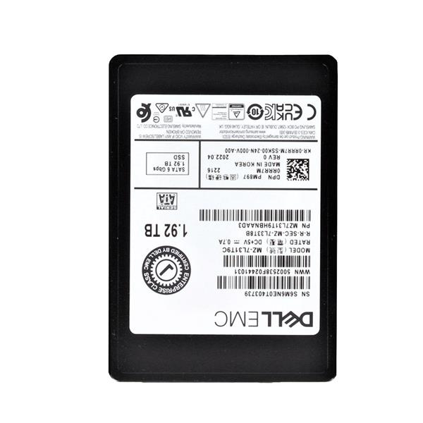 Dell 15 SSD Dell 1.92 TB SATA 6Gb/s Per Server | Disco Solido 2.5" MZ- 7LH1T9A | Con Caddy 14a Serie SSD 2.5 Pollici MZ-7LH1T9A