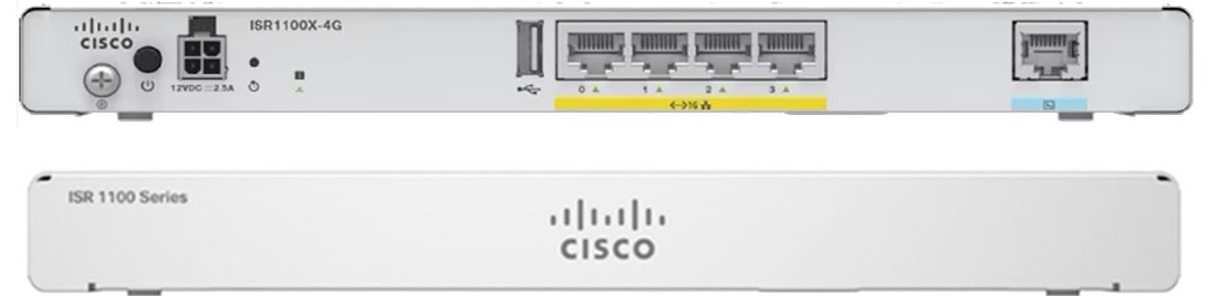 Cisco ISR1100X-4G ISR 1100 Series 4x 1 Gigabit RJ45 Router