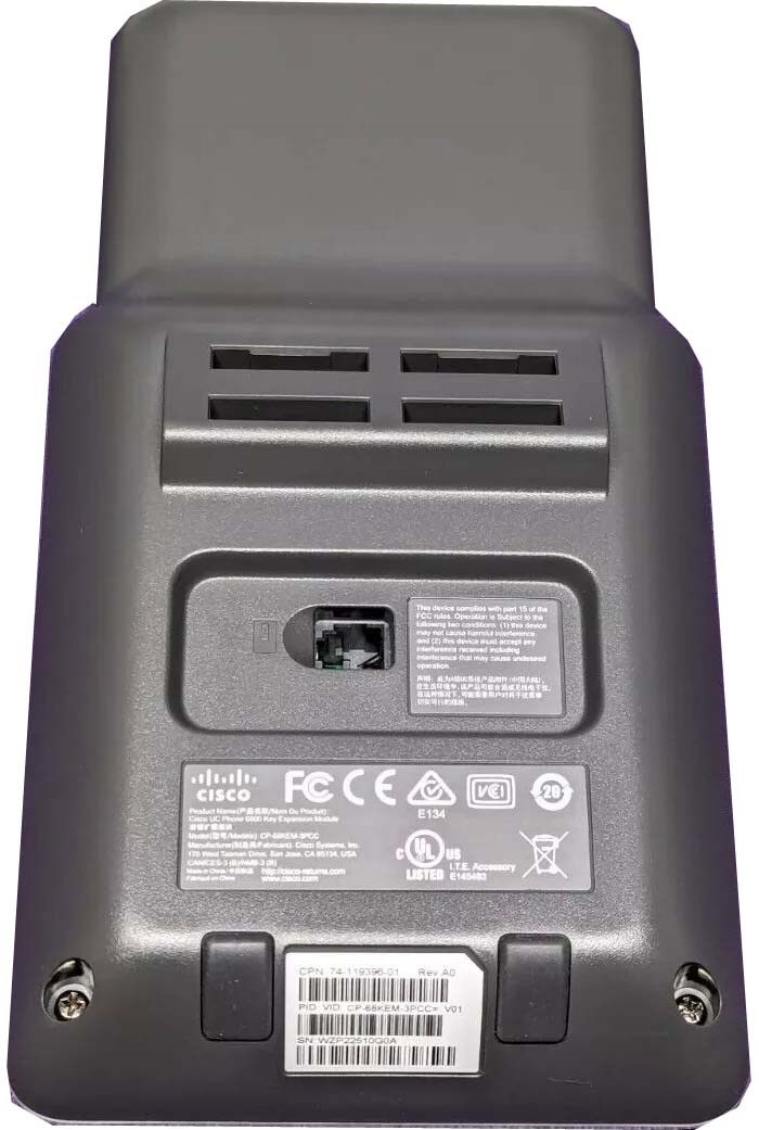 Cisco CP68KEM3PCC IP 6800 Key Expansion Module