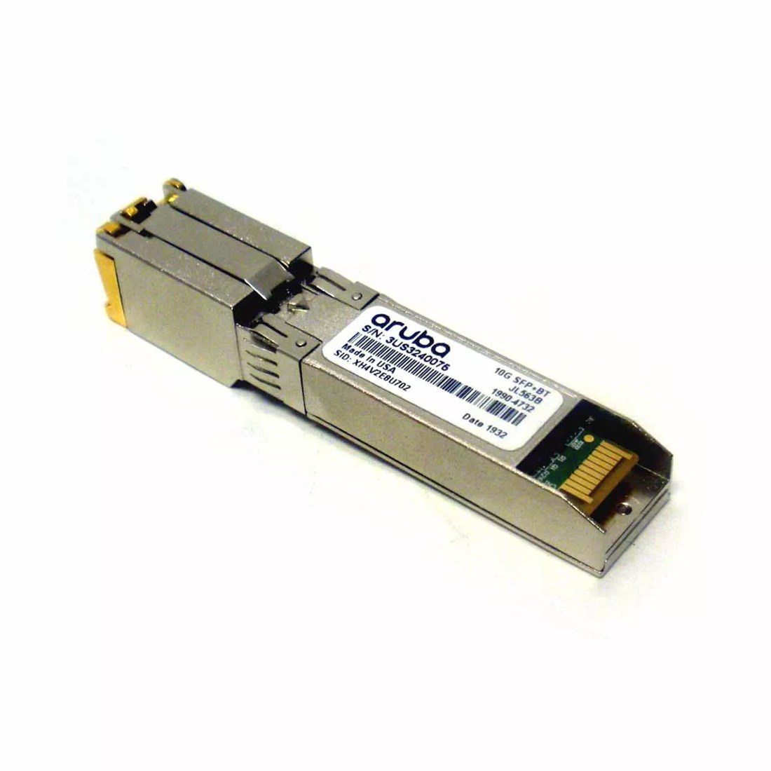 HPE JL563B Aruba Cat6A SFP+ 10 GigE Transceiver Module New