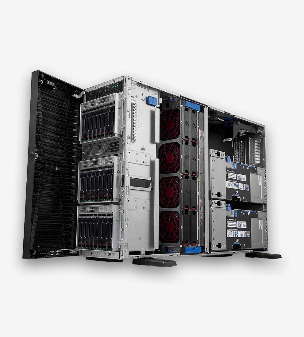 HPE P53566-001 ProLiant ML350 Gen11 4410Y 1P 32GB-R MR408i-o 8SFF 800W ...